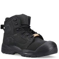 Hard Yakka Legend S3 Black Safety Boots Metal Free